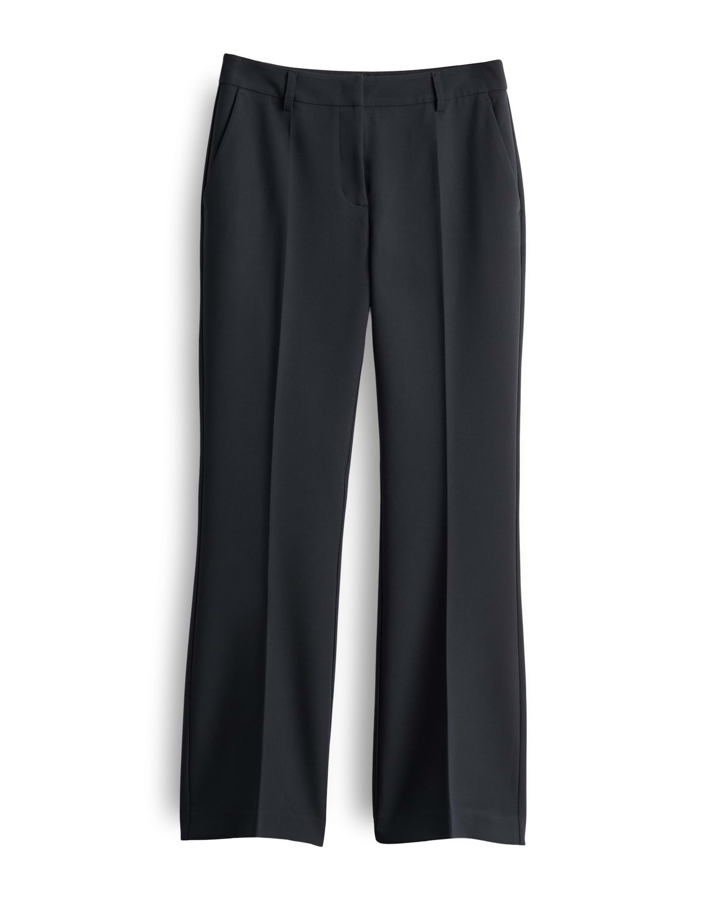 someday Stoffhose CLEONA CLASSIC mit ausgestelltem Bein Mid Rise, Long, Relaxed Fit