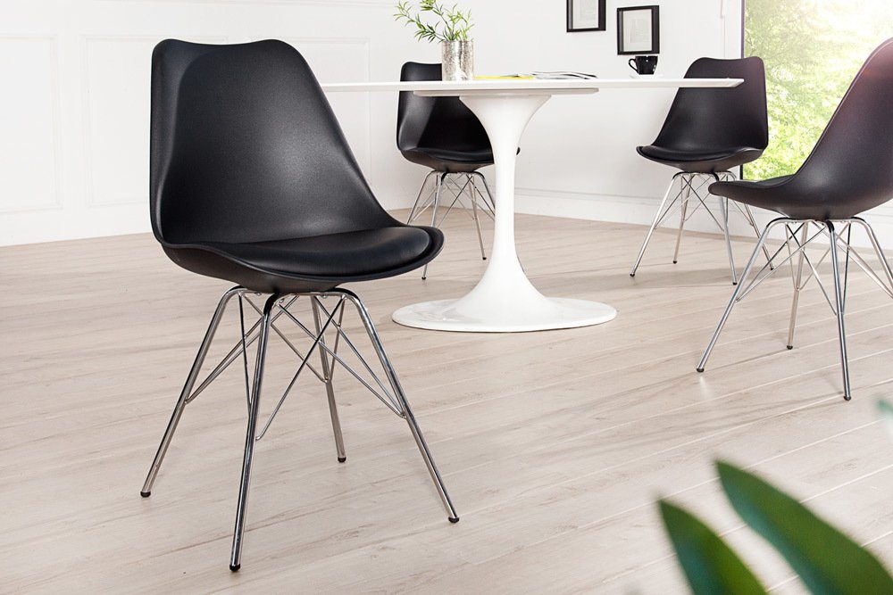 riess-ambiente Esszimmerstuhl SCANDINAVIA MEISTERSTÜCK schwarz / günstig online kaufen