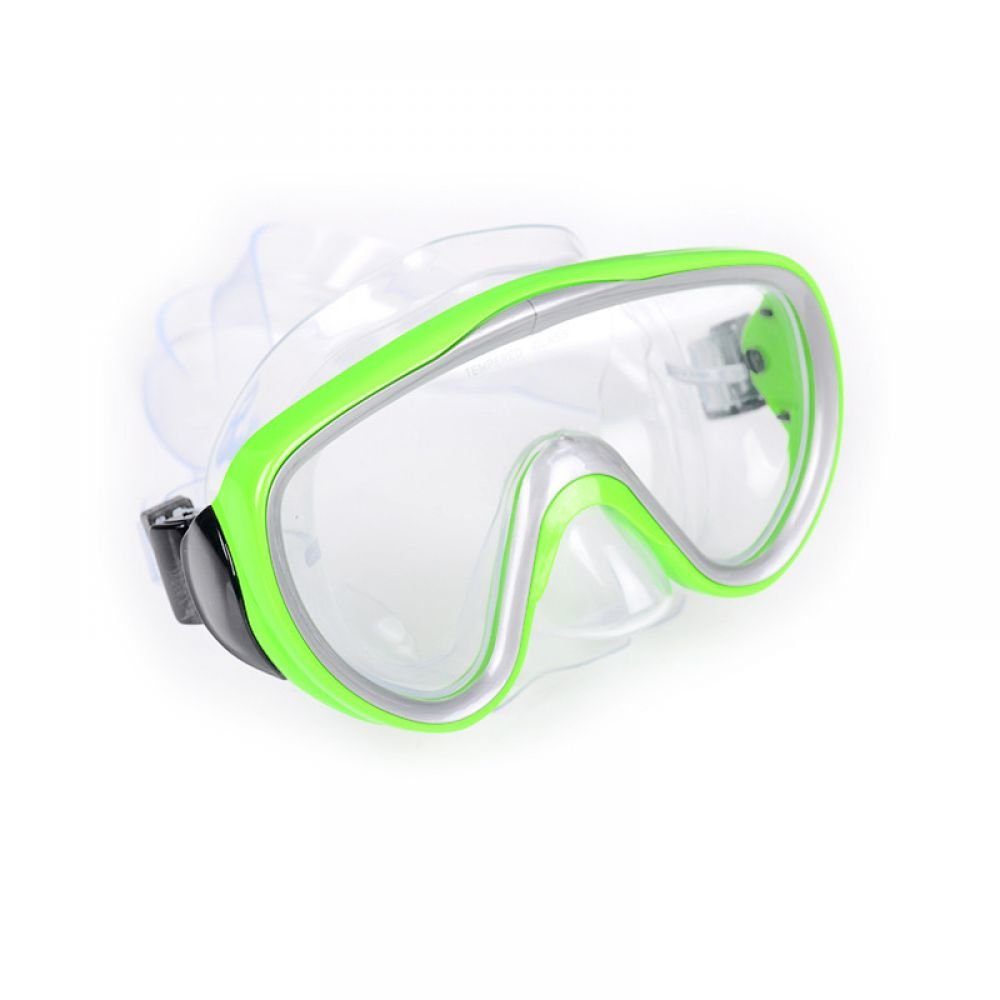 GelldG Taucherbrille Taucherbrille Kinder, Kinder Schwimmbrille, Verstellbares Silikonband grün