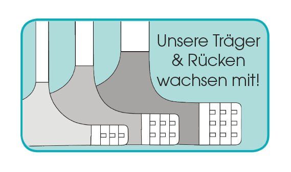 Netzeinsätzen, Basic mit Minimizer-BH fuchsia Nuance und modischen Dessous Bügel