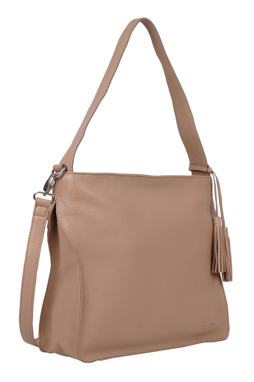 GERRY WEBER Schultertasche Cadiz, aus echtem Rindsleder