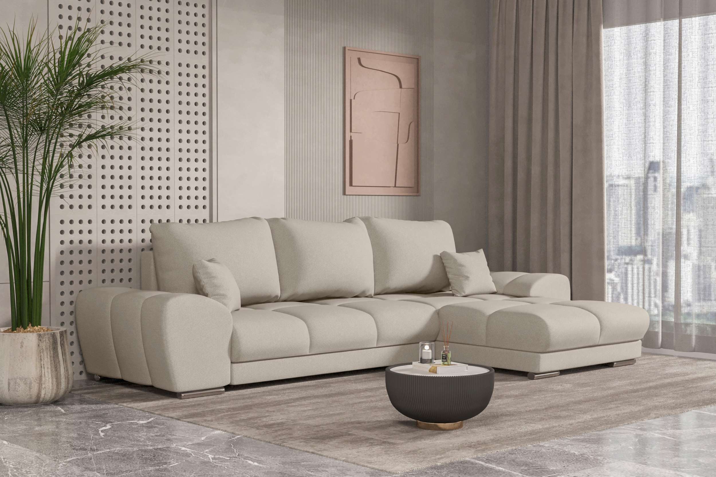 99rooms Ecksofa Antalya, Sofa L-Form, Eckcouch, günstig online kaufen