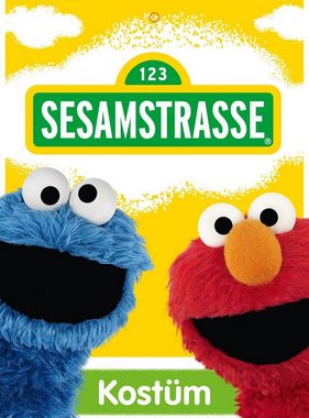 Maskworld Kostüm Die Sesamstraße Elmo, Bequemes Sesamstraßen Originalkostüm aus MASKWORLD-Produktion