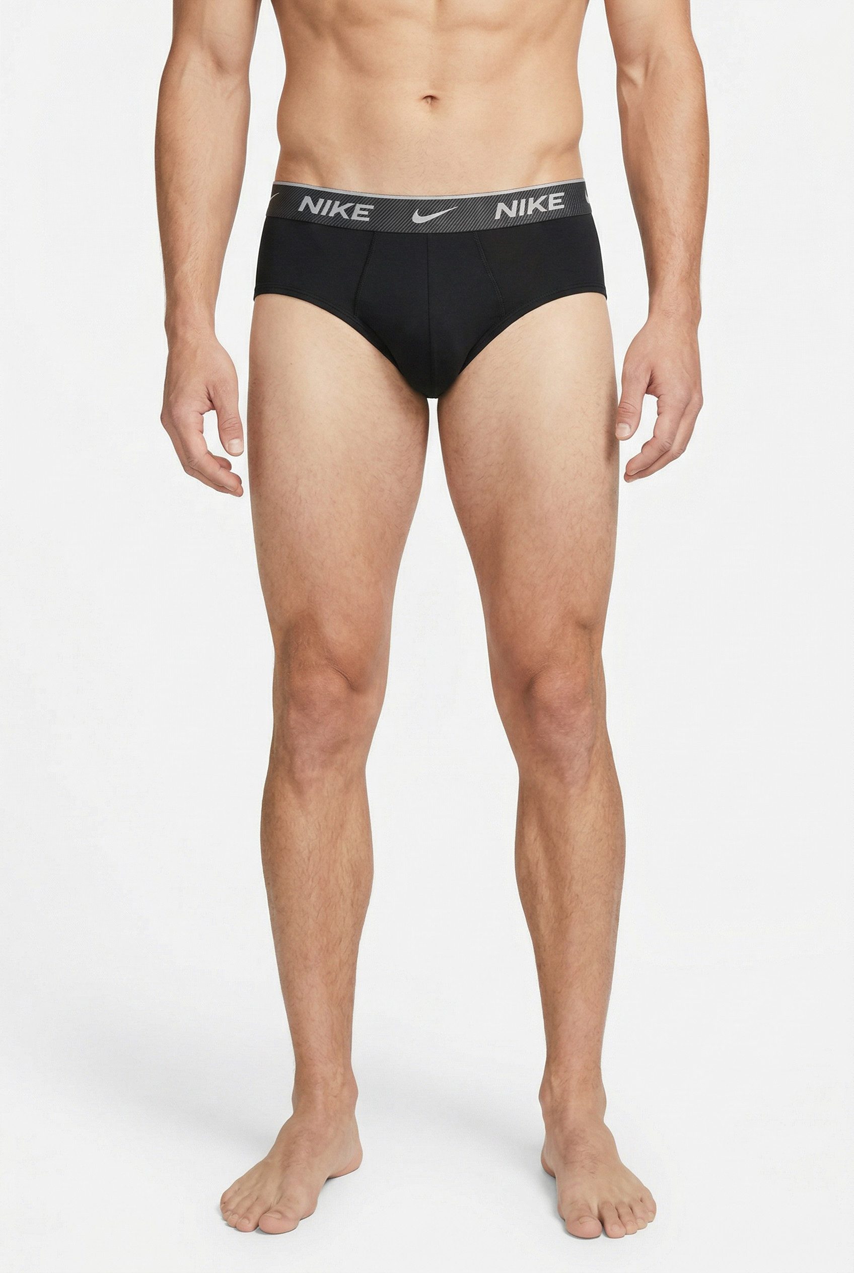 Nike Underwear Hipster BRIEF 3PK (Packung, 3-St., 3er) mit Logo-Elastikbund