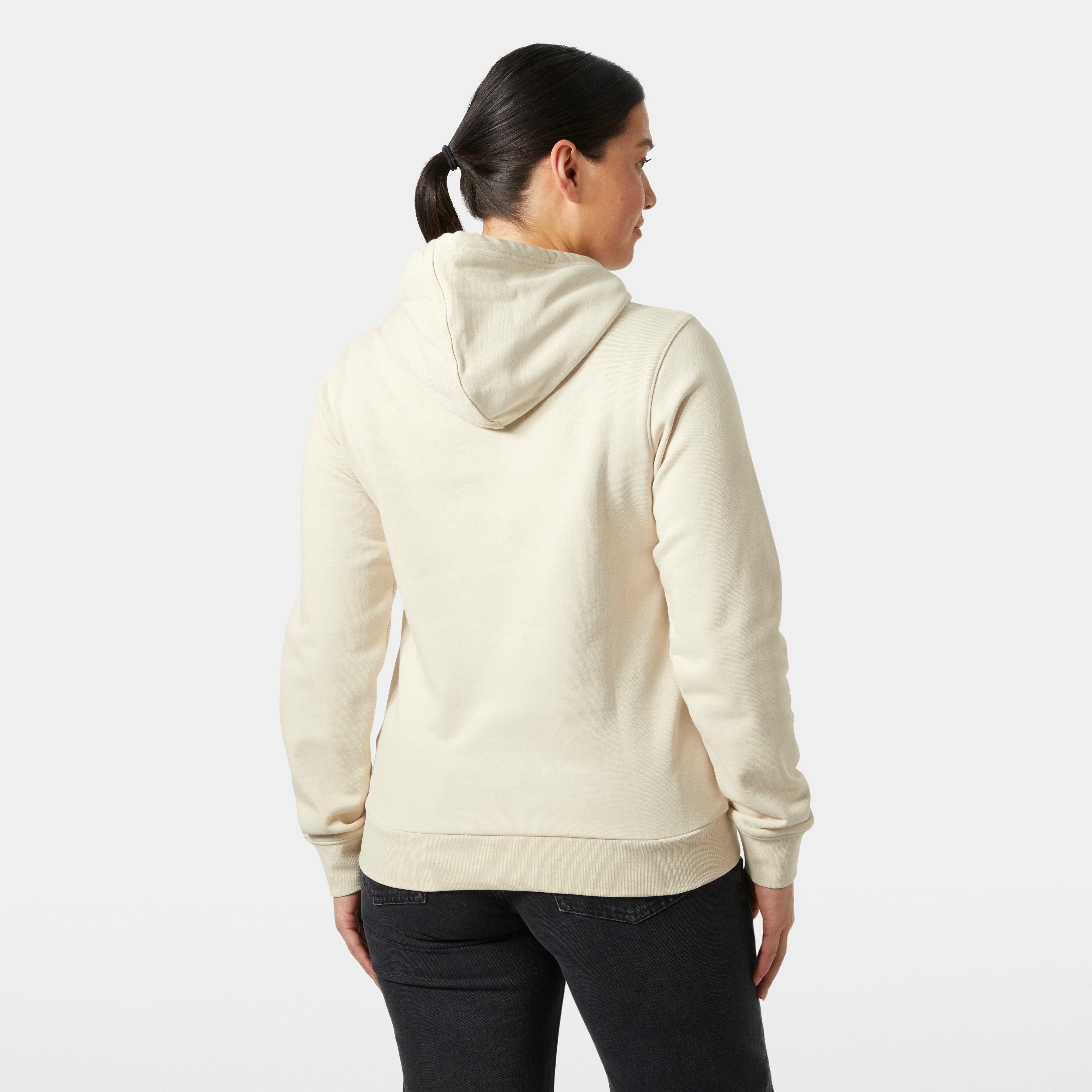 Helly Hansen Kapuzensweatshirt W HH LOGO HOODIE sportlicher Schnitt, für Outdoormode und Streetwear
