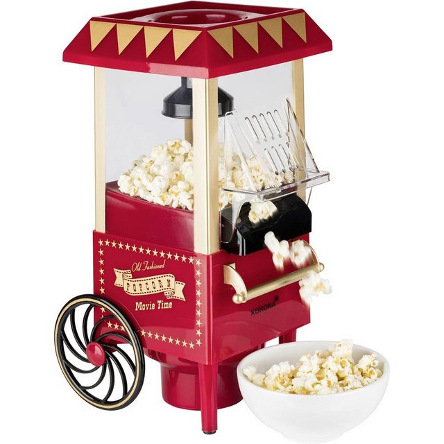 KORONA Popcornmaschine Popcorn-Maschine, – -gold