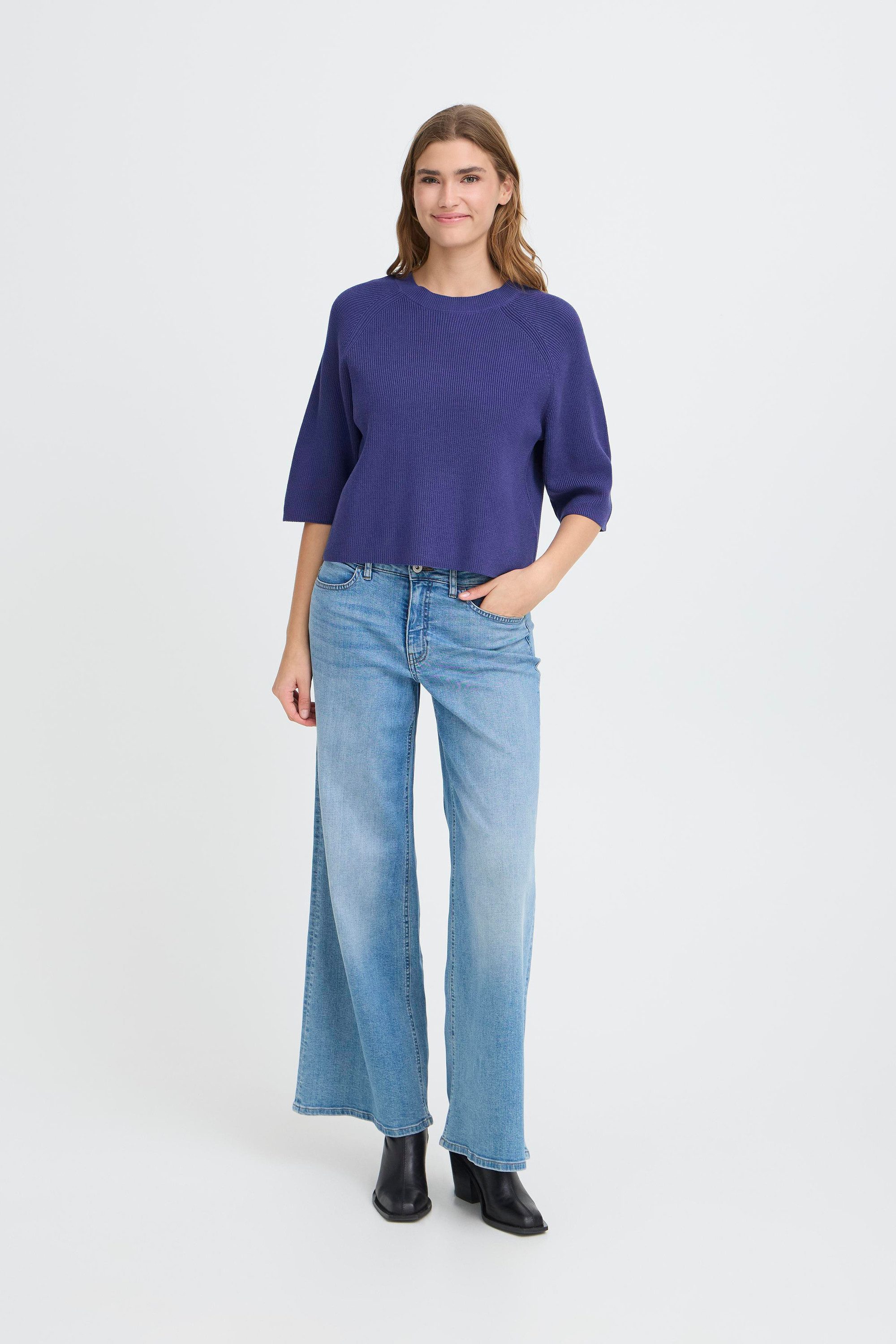 Ichi Strickpullover Halblange Ärmel IHBOSTON