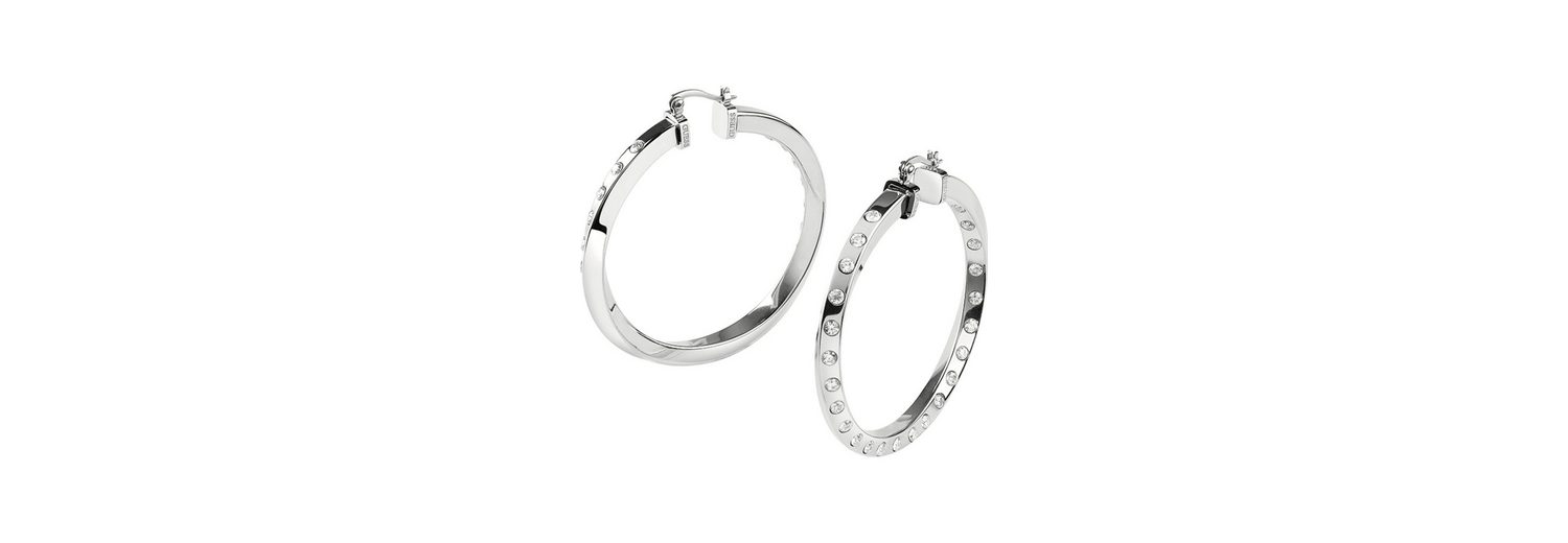 Edelstahl Creolen Kreis - Hochglanzpolierte Ohrringe Für Damen & Herren