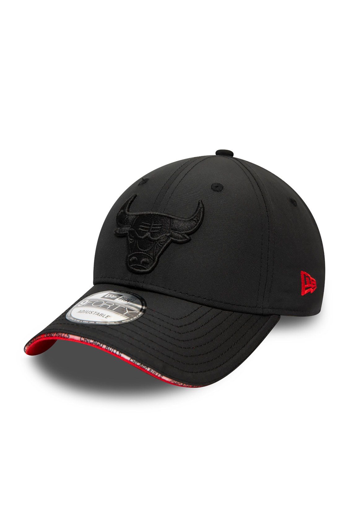 New Era Baseball Cap New Era Pipe Pop 9Forty Adjustable Cap CHICAGO BULLS Schwarz