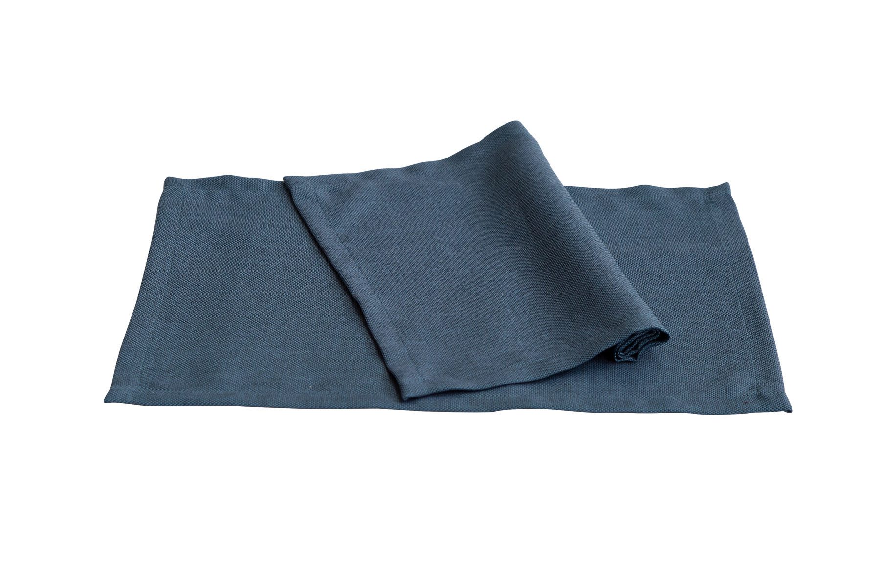 PICHLER Platzset Tischset 6er Set Panama Rechteck 033/048 indigo, (Spar-Set, 6-St., 6 Platzdecken), Platzset Tischset Esszimmer Küche