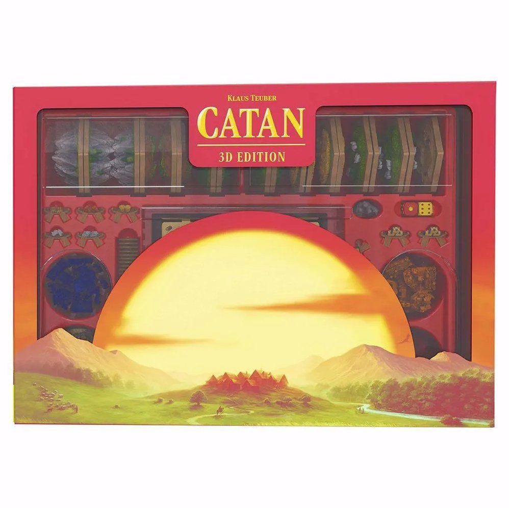 Catan Studio Spiel, Grundspiel CATAN - 3D Edition - Strategiespiel bis 4 Ігриr