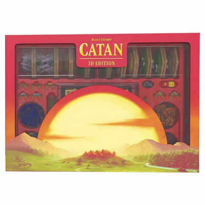 Catan Studio Spiel, Grundspiel CATAN - 3D Edition - Strategiespiel bis 4 Spieler