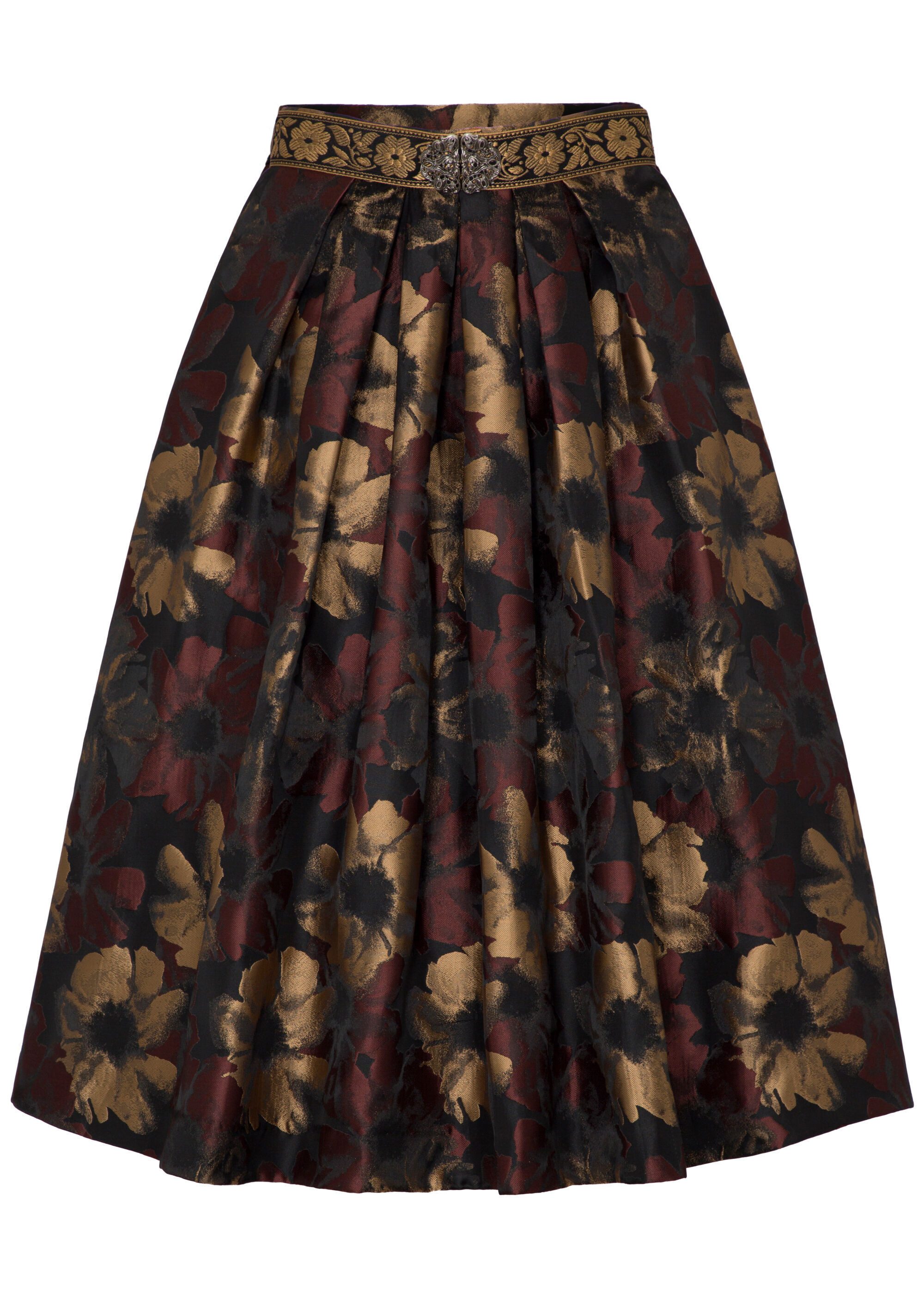 Spieth & Wensky Trachtenrock Gritt (1-tlg) mit Blumenmuster günstig online kaufen