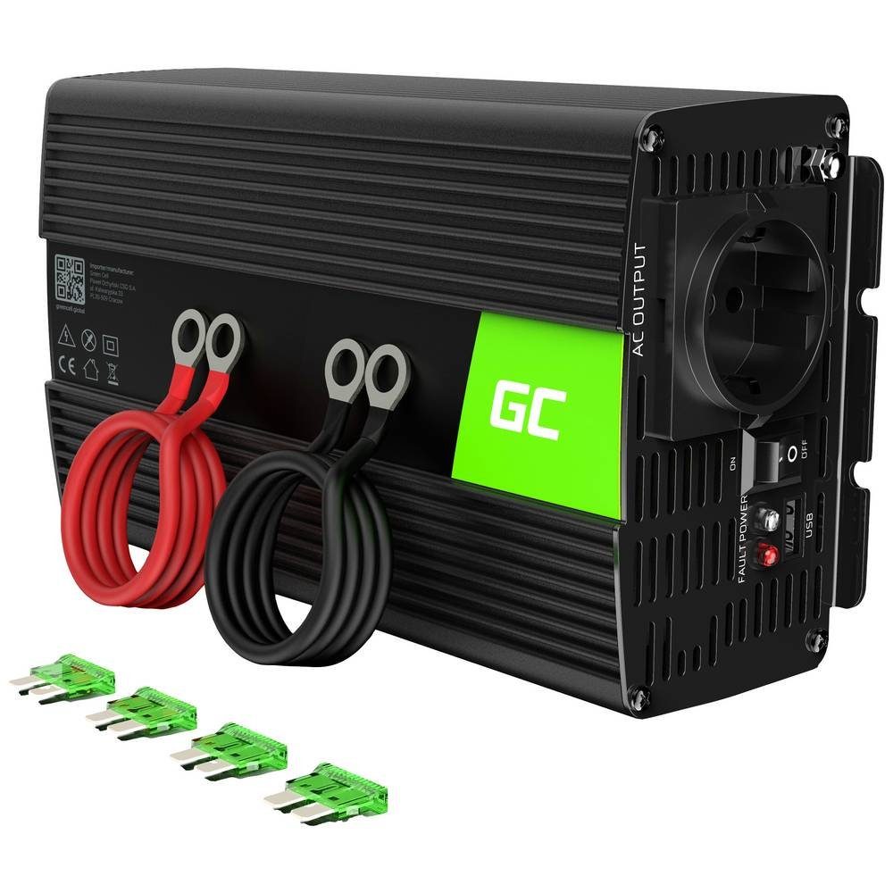 Green Cell Инвертор Инвертор / Spannungswandler 12 auf 230V 1000/2000W GC-INV09