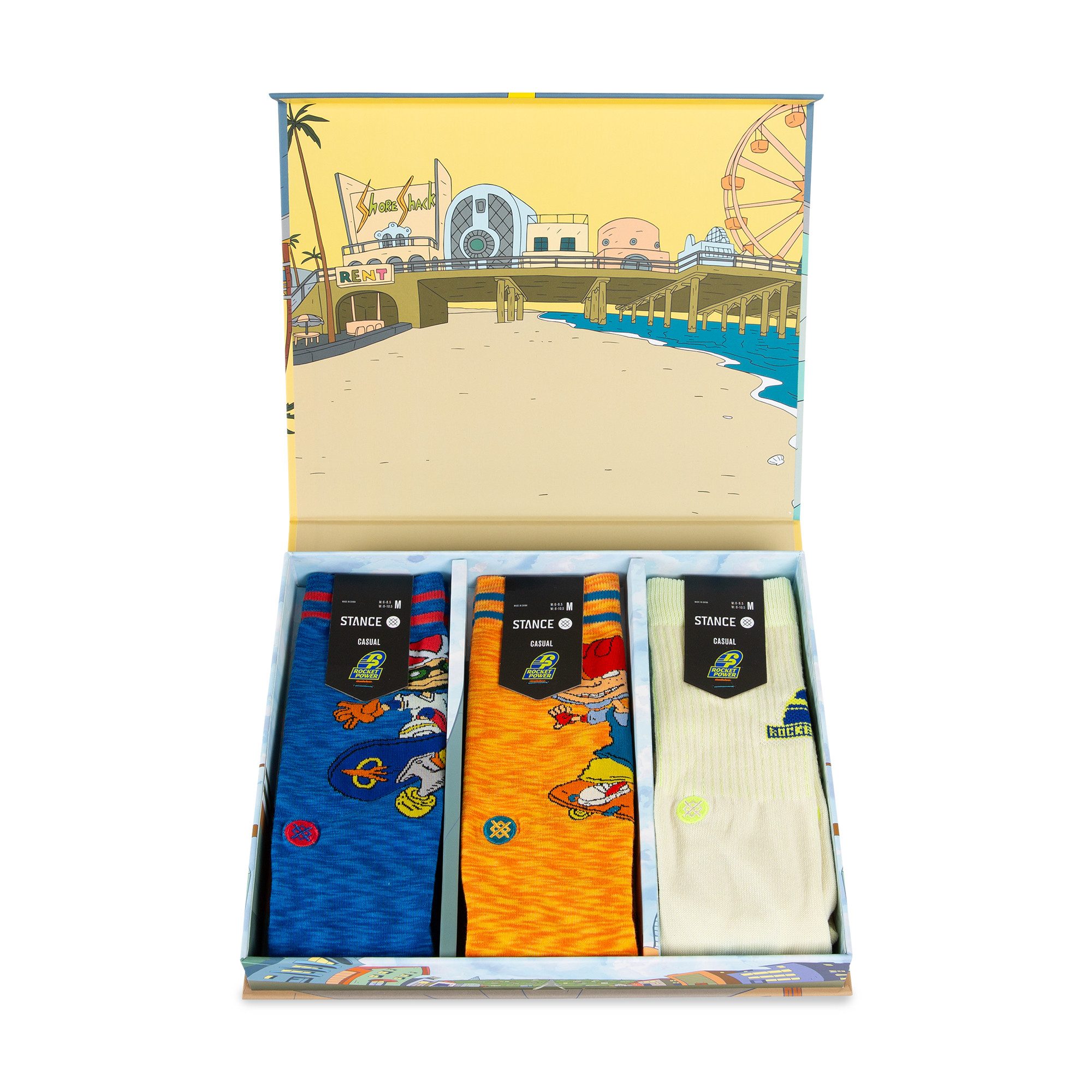 Stance Freizeitsocken ROCKET POWER BOX SET günstig online kaufen