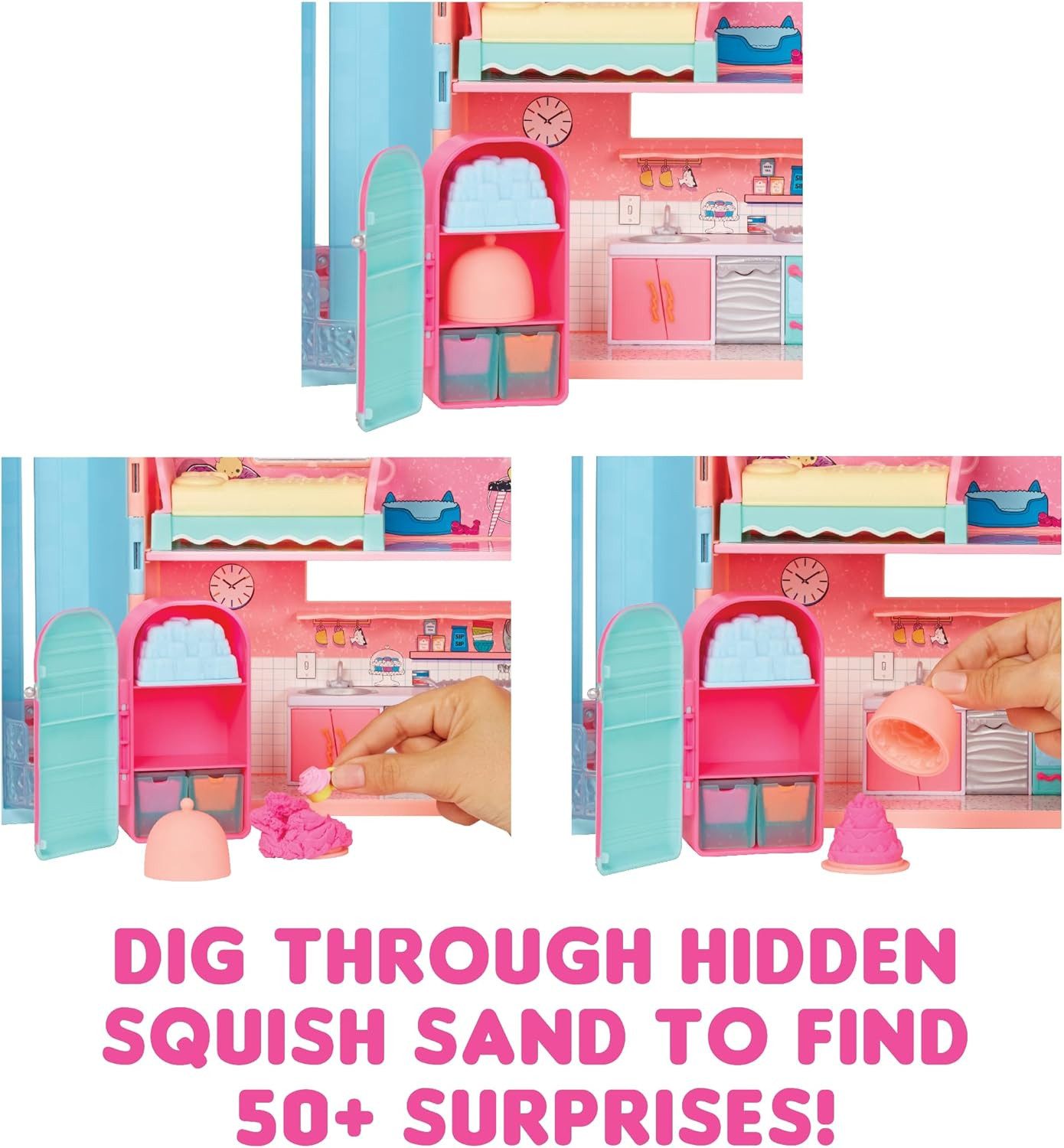 MGA Puppenhaus MGA 593218EUC - L.O.L. Surprise Squish Sand Magic House w/ T günstig online kaufen