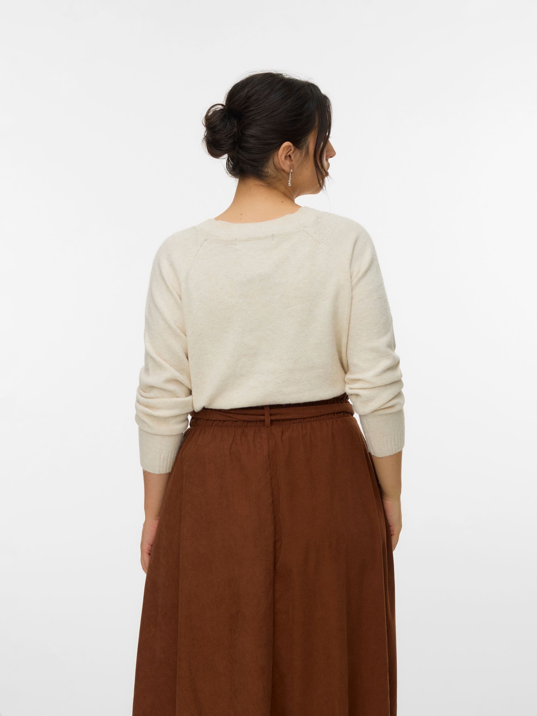 Vero Moda Curve Rundhalspullover VMCDOFFY LS O-NECK BLOUSE GA NOOS CUR günstig online kaufen