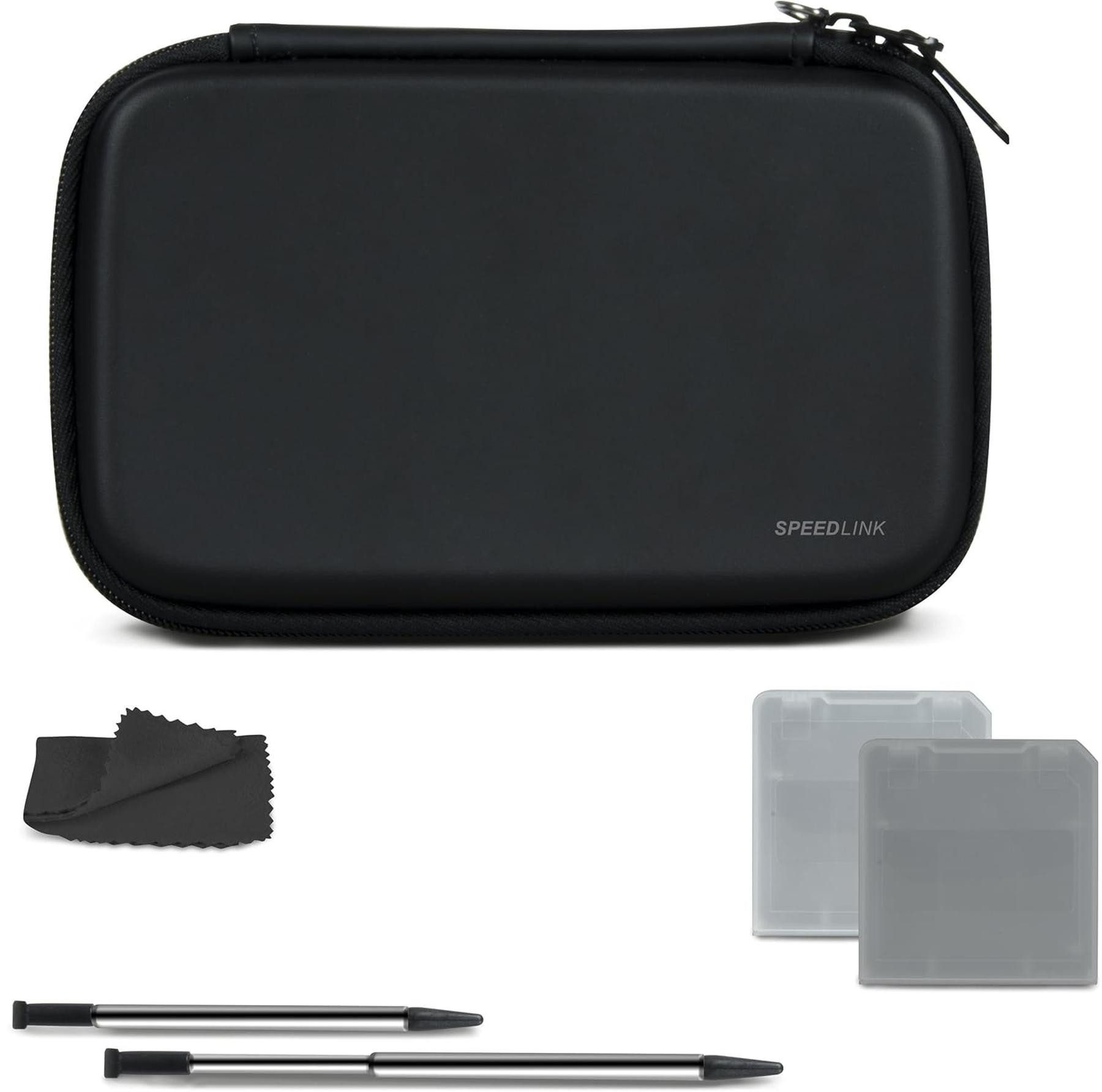 Speedlink SPEEDLINK 7-IN-1 STARTER KIT - für NEW 3DS Zubehör Nintendo (Anti-Kratz)