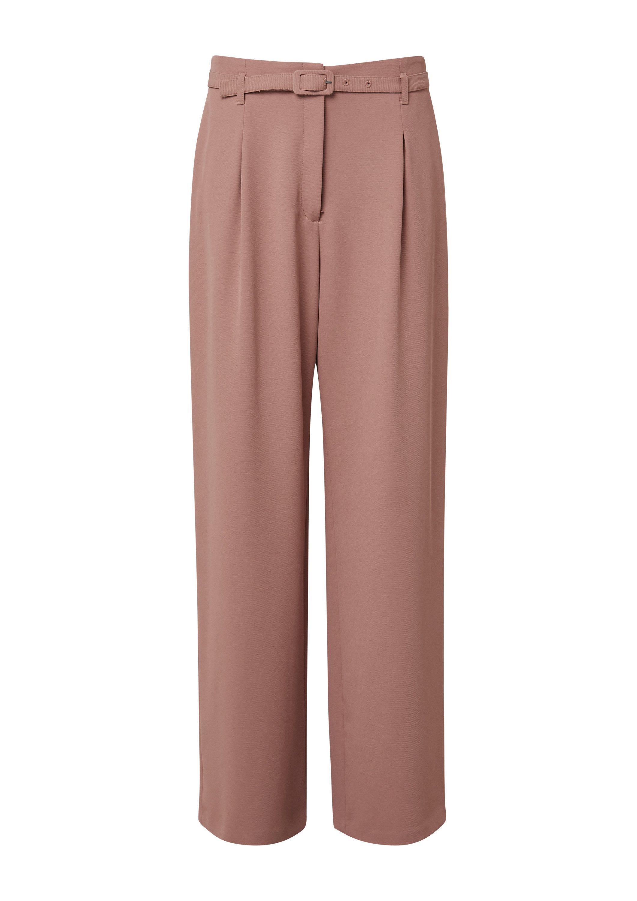 s.Oliver Chinos Hose Twill-Hose mit Gürtel günstig online kaufen