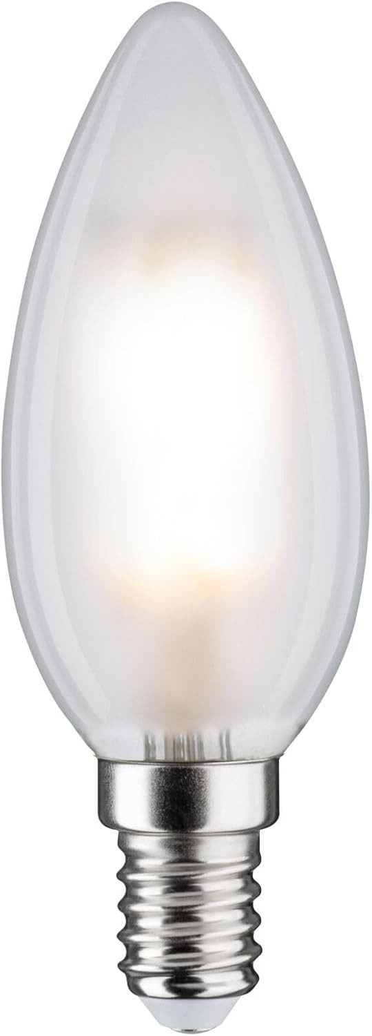 Paulmann LED-Leuchtmittel Paulmann 28727 LED Lampe Kerze 5W dimmbar Leuchtmittel Matt, Weiß Bele, 1 St., Paulmann 28727 LED Lampe Kerze 5W dimmbar Leuchtmittel Matt, Weiß Bele