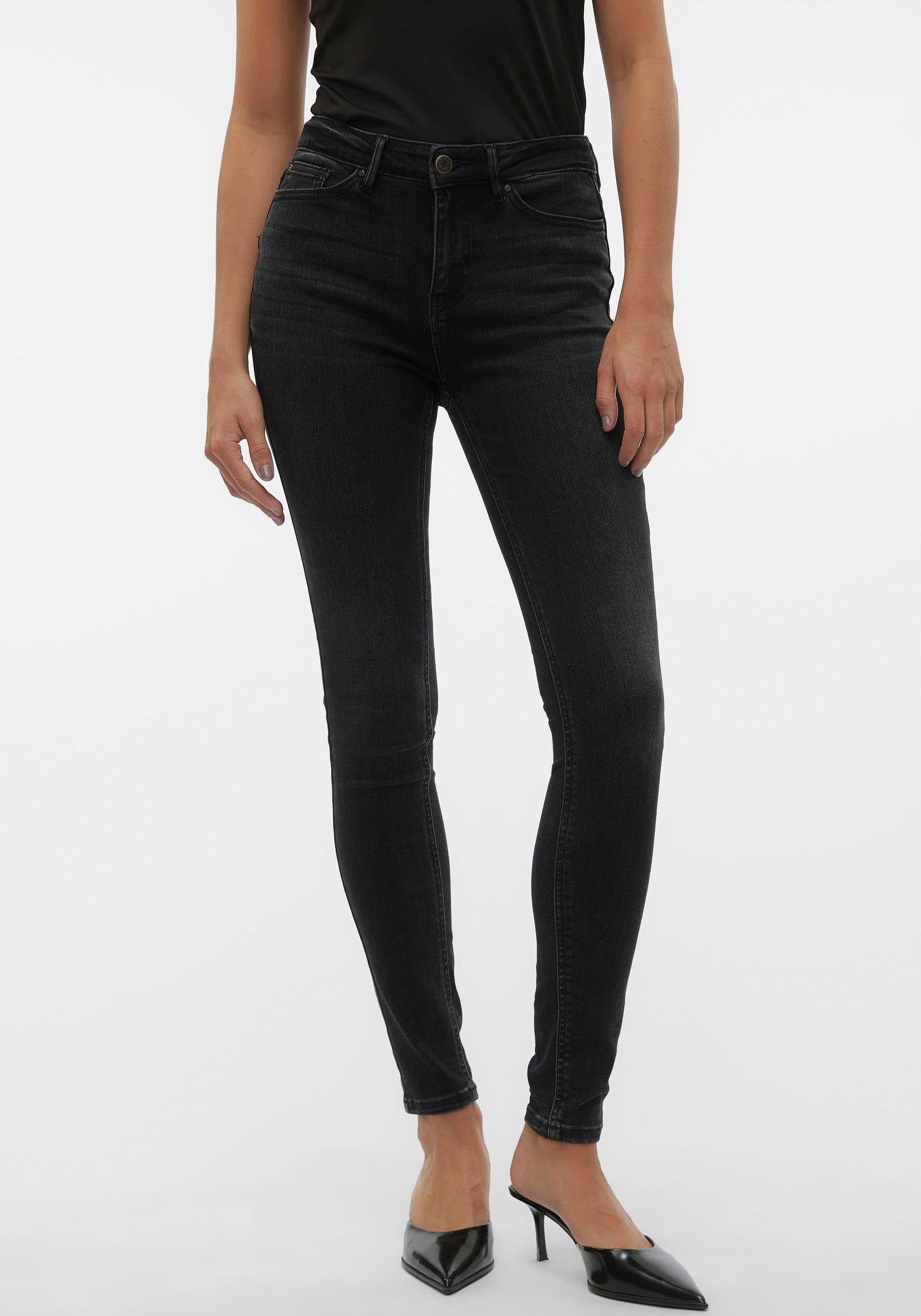 Skinny-fit-Jeans VMFLASH MR SKINNY JEANS LI111 NOOS