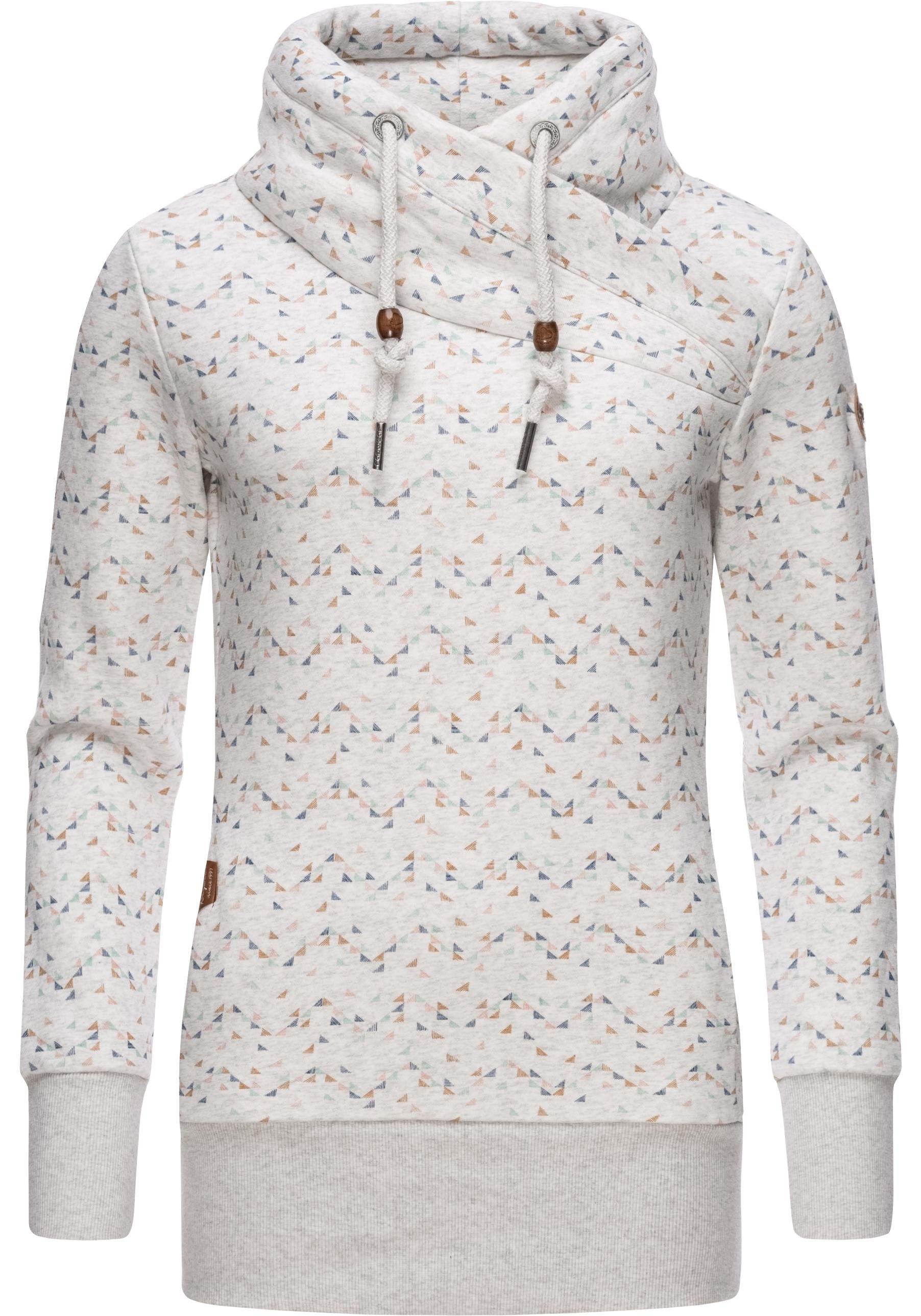 Ragwear Sweater »Neska Print« stylisches Damen Langarm-Sweatshirt mit  Printmuster online kaufen | OTTO