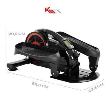 Arebos Multitrainer Heimtrainer Mini Ellipsentrainer Fitness Sport Display + APP, (Stück)