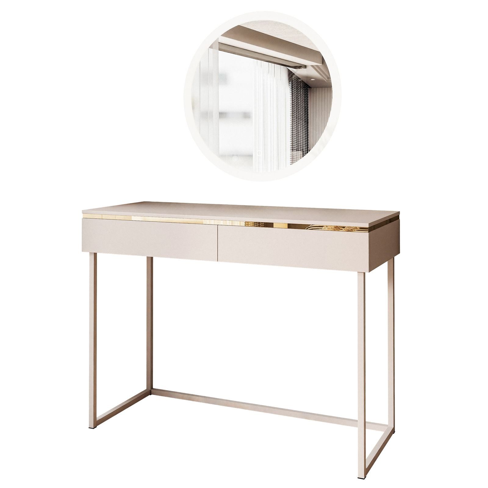 Lookway Schminktisch AURORA KASCHMIR auf Gestell günstig online kaufen