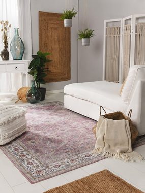 Teppich Laury, benuta, rechteckig, Höhe: 5 mm, Kunstfaser, Berber, Ethno-Style, Wohnzimmer