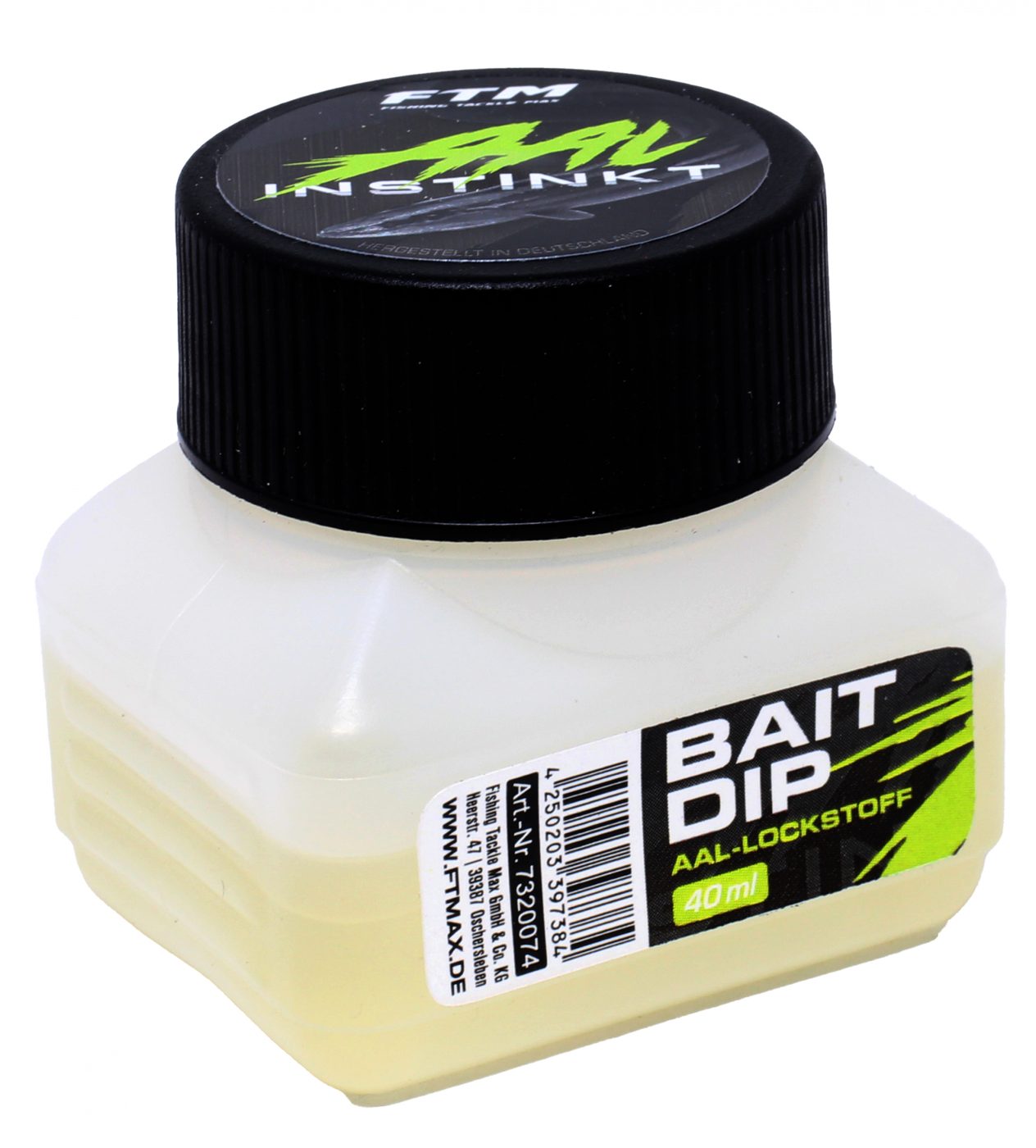 Fishing Tackle Max Kunstköder FTM AAal Instinct Bait Dip - 40ml Lockstoff