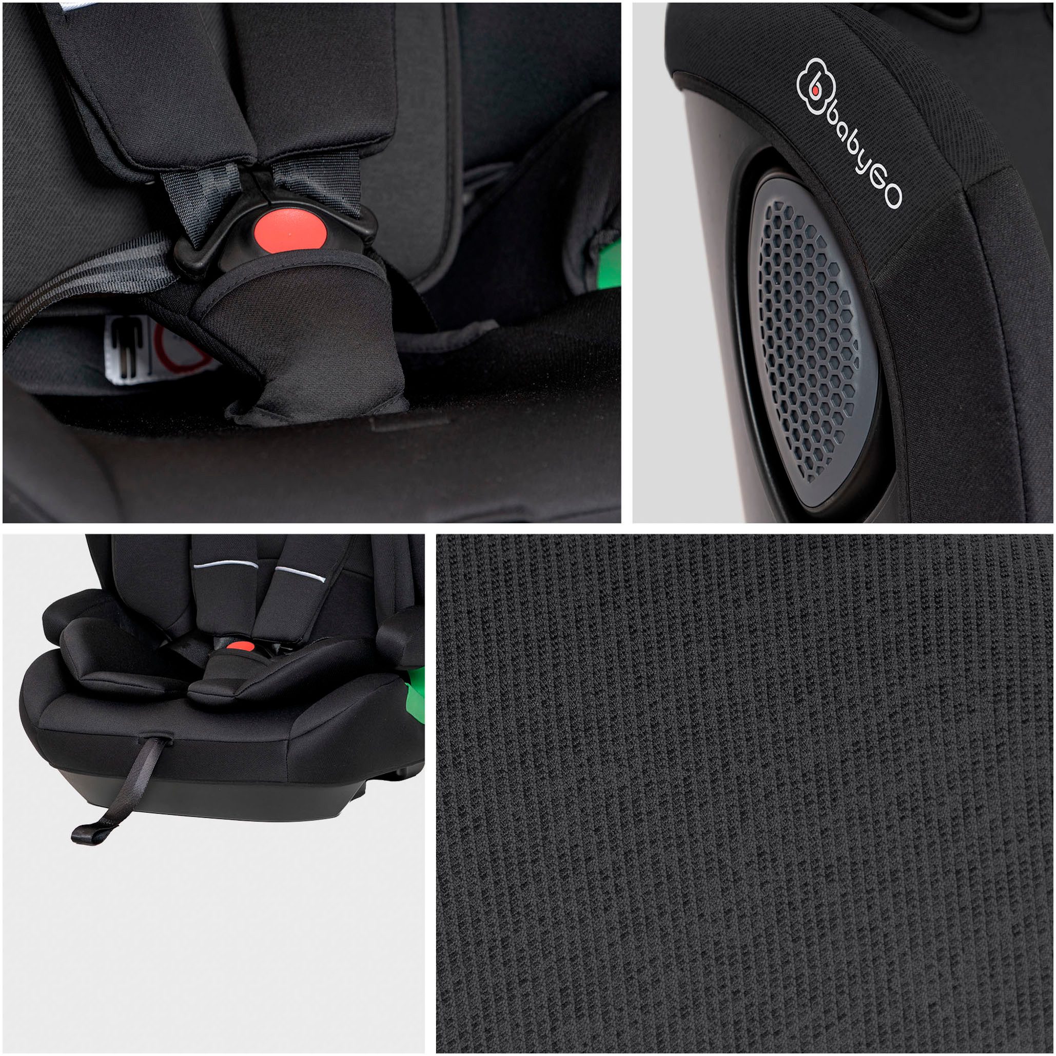 BabyGo Autokindersitz Lumo, ab: 76 cm, bis: 150 cm