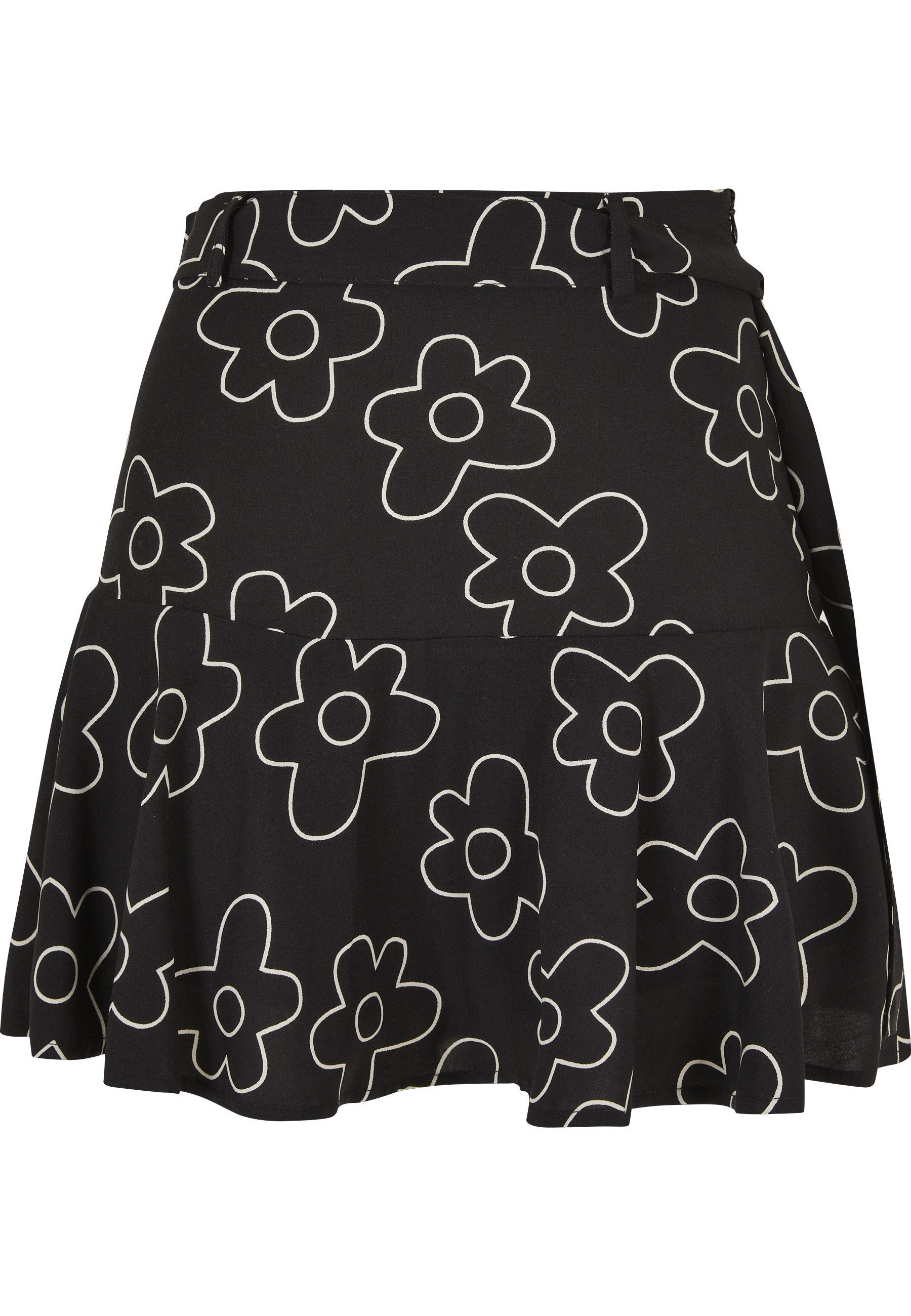 URBAN CLASSICS Jerseyrock Urban Classics Damen Ladies Viscose Mini Skort (1-tlg)