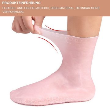 Daisred Funktionssocken 2 Paar Feuchtigkeitsspendende Socken Weiche Gel-Socken
