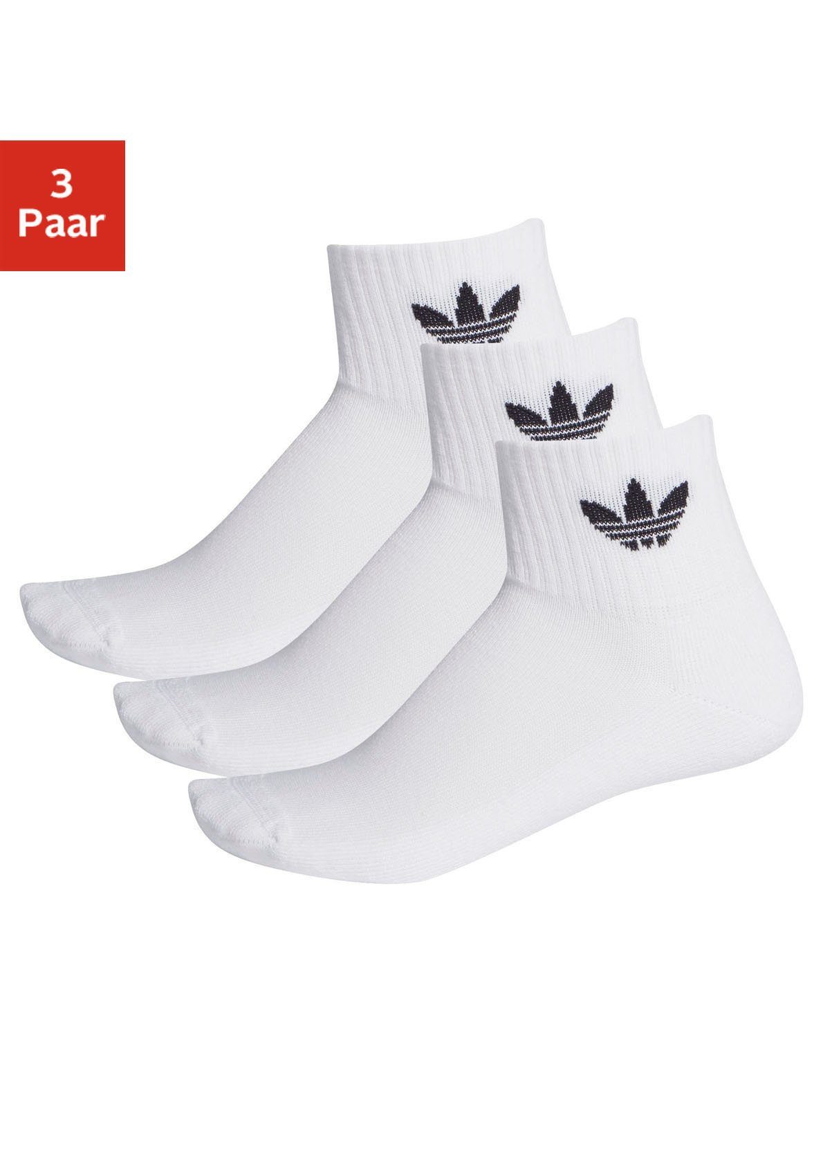 adidas Originals Sportsocken 1/4 SOCKS 3P (3-Paar) günstig online kaufen