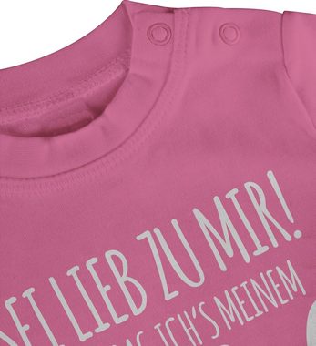 Shirtracer T-Shirt Sei lieb zu mir sonst sag ichs meinem Onkel Sprüche Baby