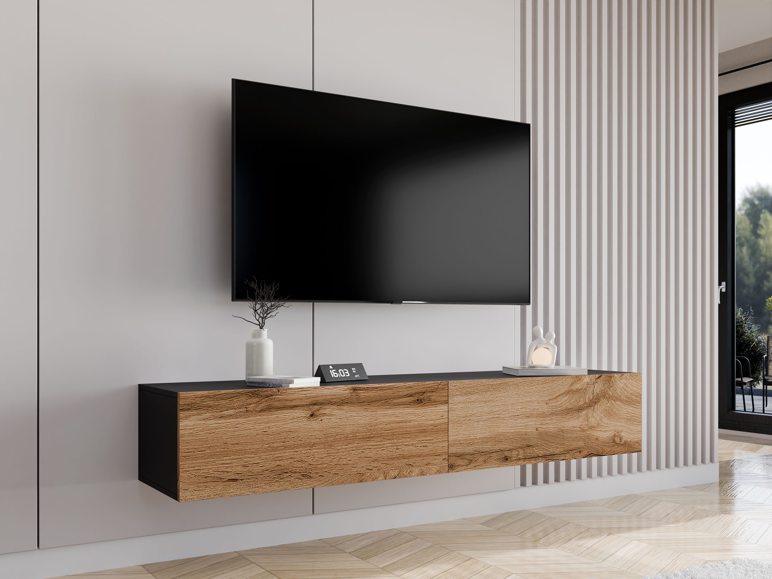 MIRJAN24 TV-Schrank Vigo 180 (mit zwei günstig online kaufen