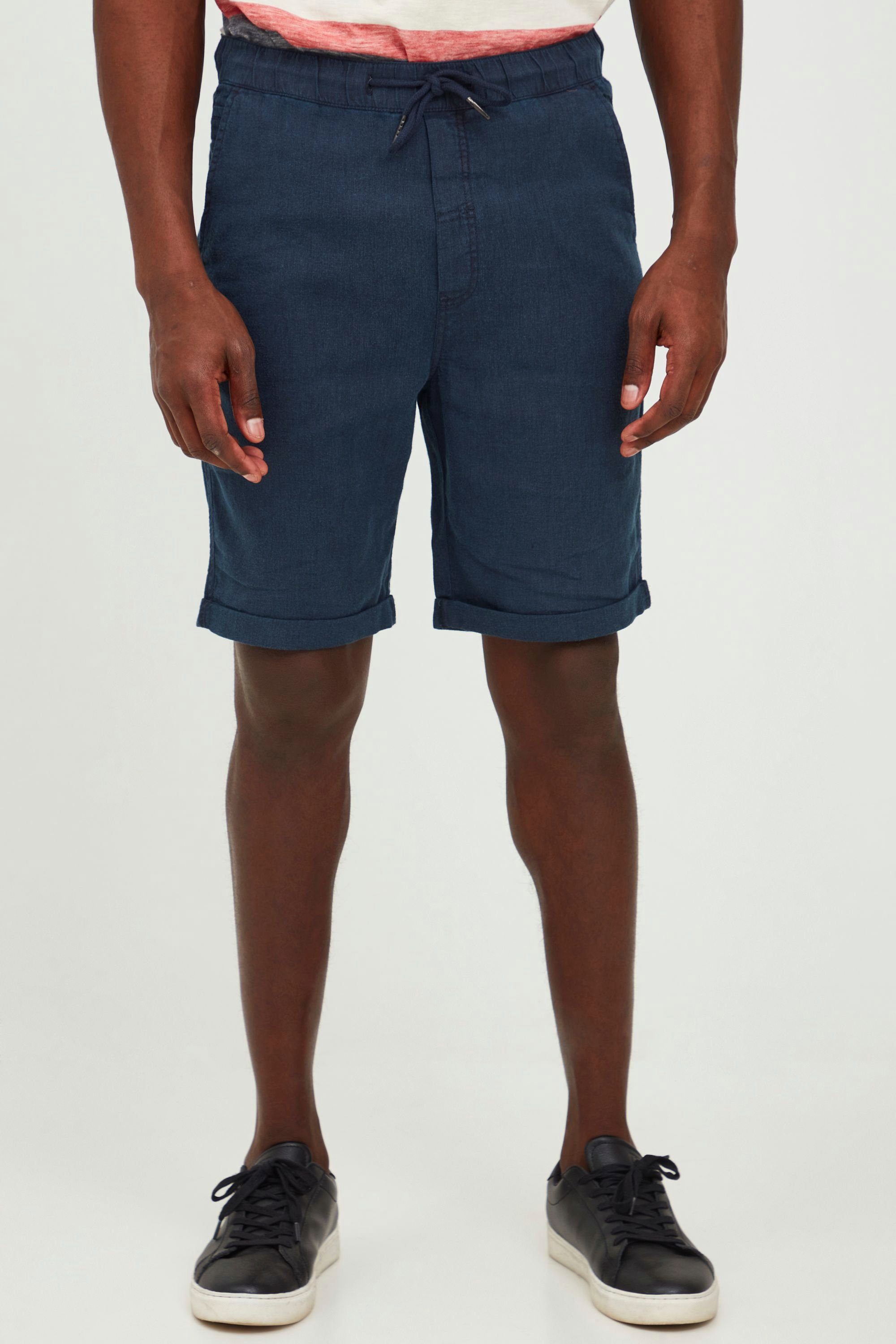 !Solid Shorts SDTruc Shorts Linen - 21105213 kurze Hose aus Leinen INSIGNIA BLUE (194010)