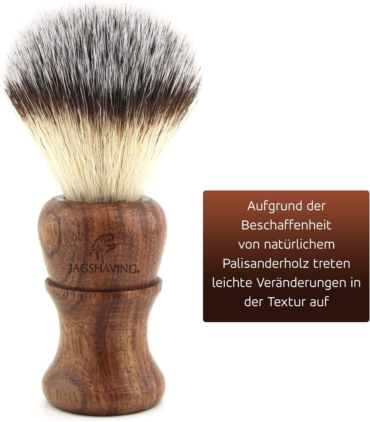 SHAVING Rasierset Shaving Jag Rasierset aus Rasierset JAG Holz - 3-teiliges Nachhaltige
