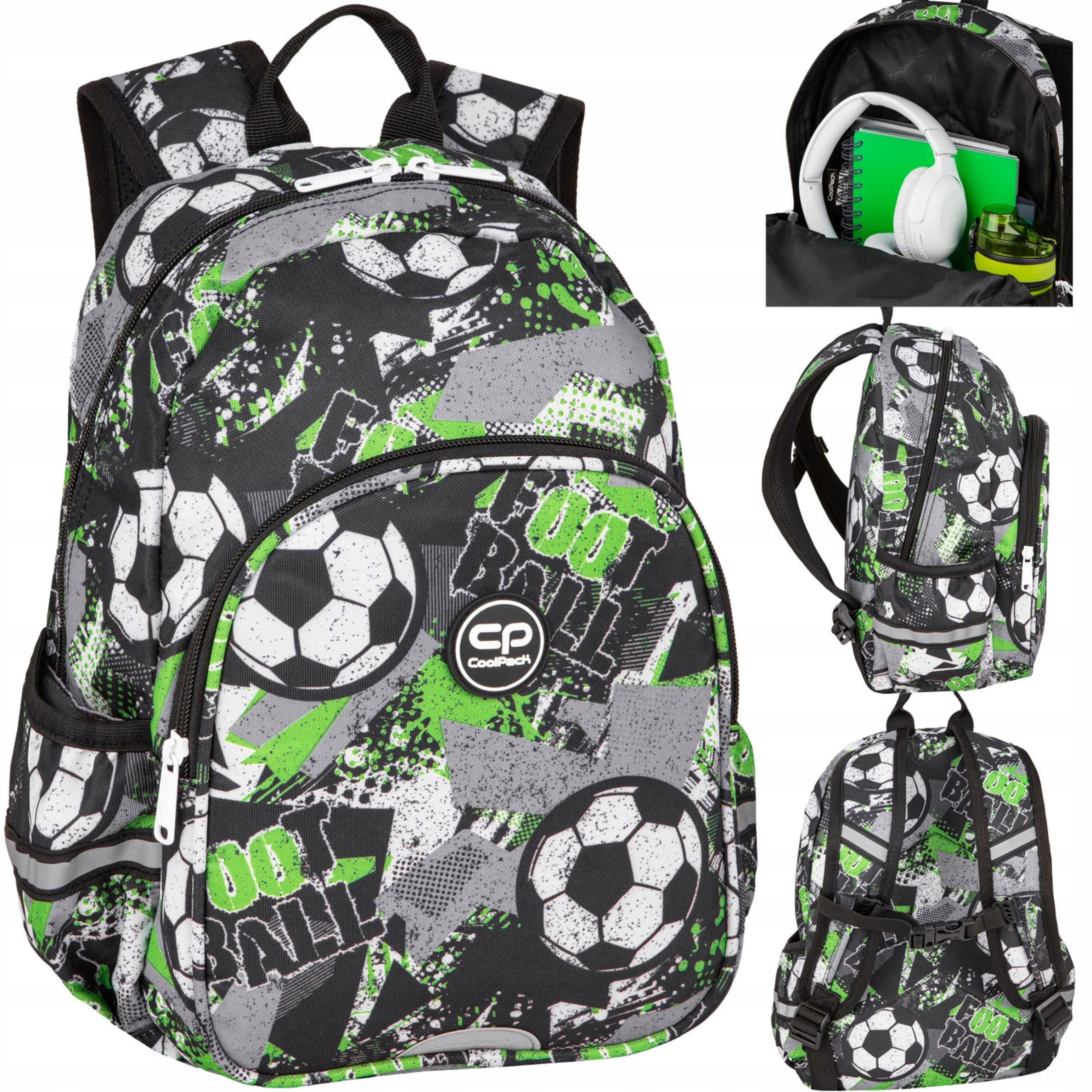 CoolPack Schulrucksack CoolPack Toby Kinder Rucksack Football Let's Gol Kindergarten (1-tlg)