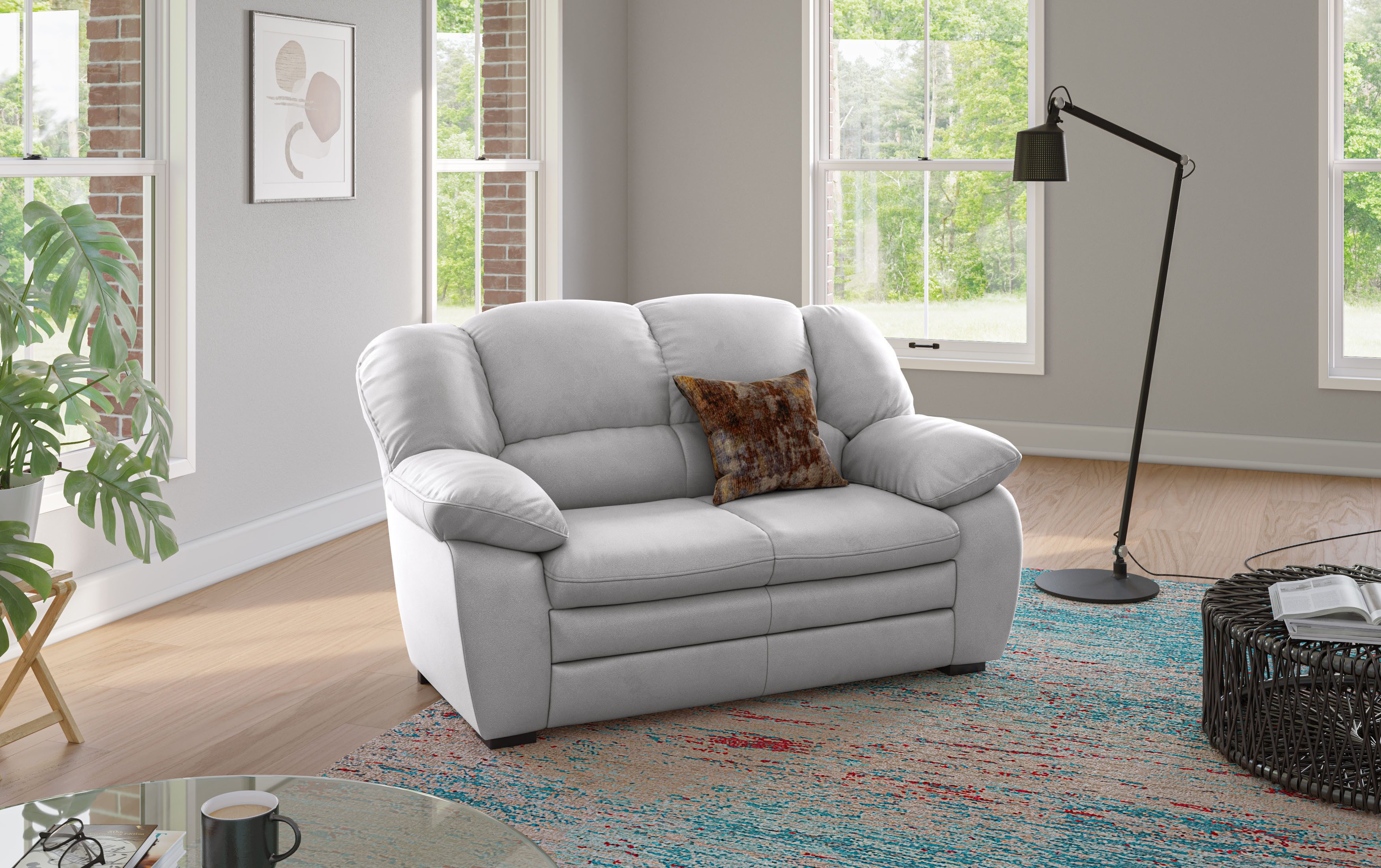 COTTA 2-Sitzer Casino Sofa, mit extra breiten Armlehnen, B: 155 cm, Polstergarnitur, auch als Set erhältlich
