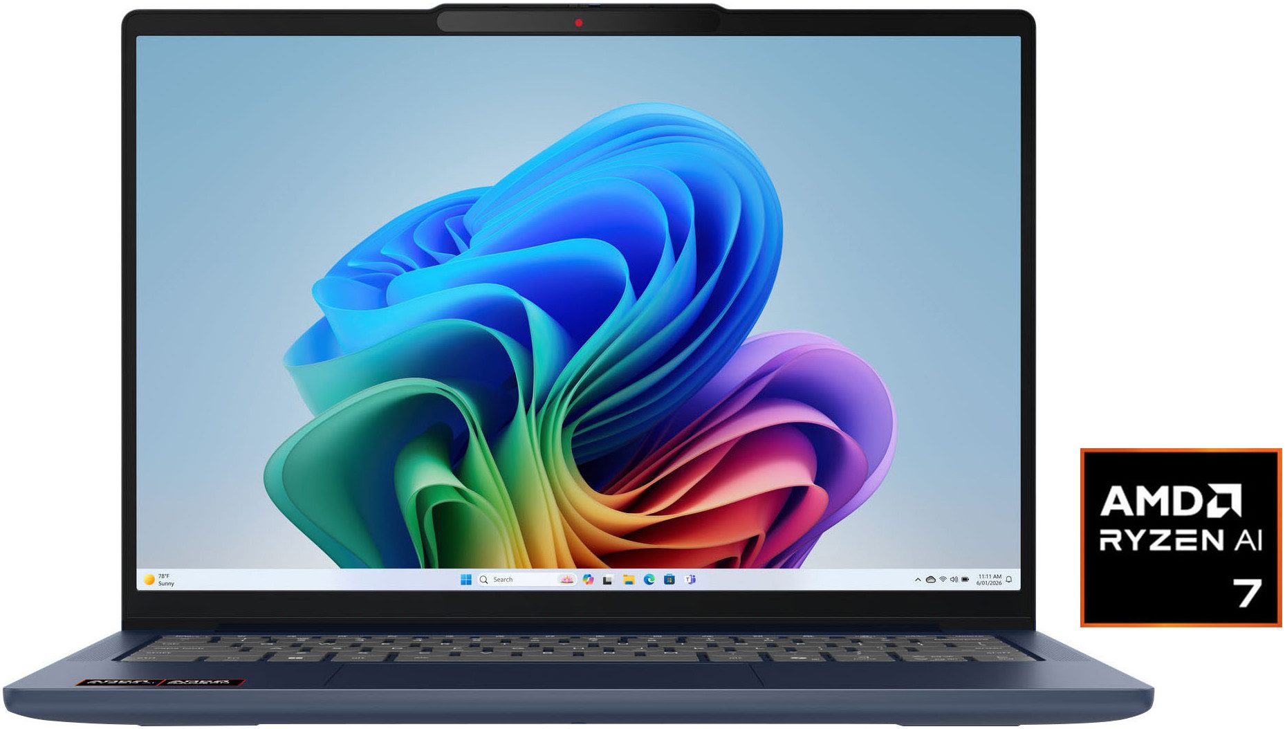 Lenovo IdeaPad Slim 5 14AGP11 Notebook (35,56 cm/14 Zoll, AMD Ryzen™ AI 7 445, 16 GB, 512 GB SSD)