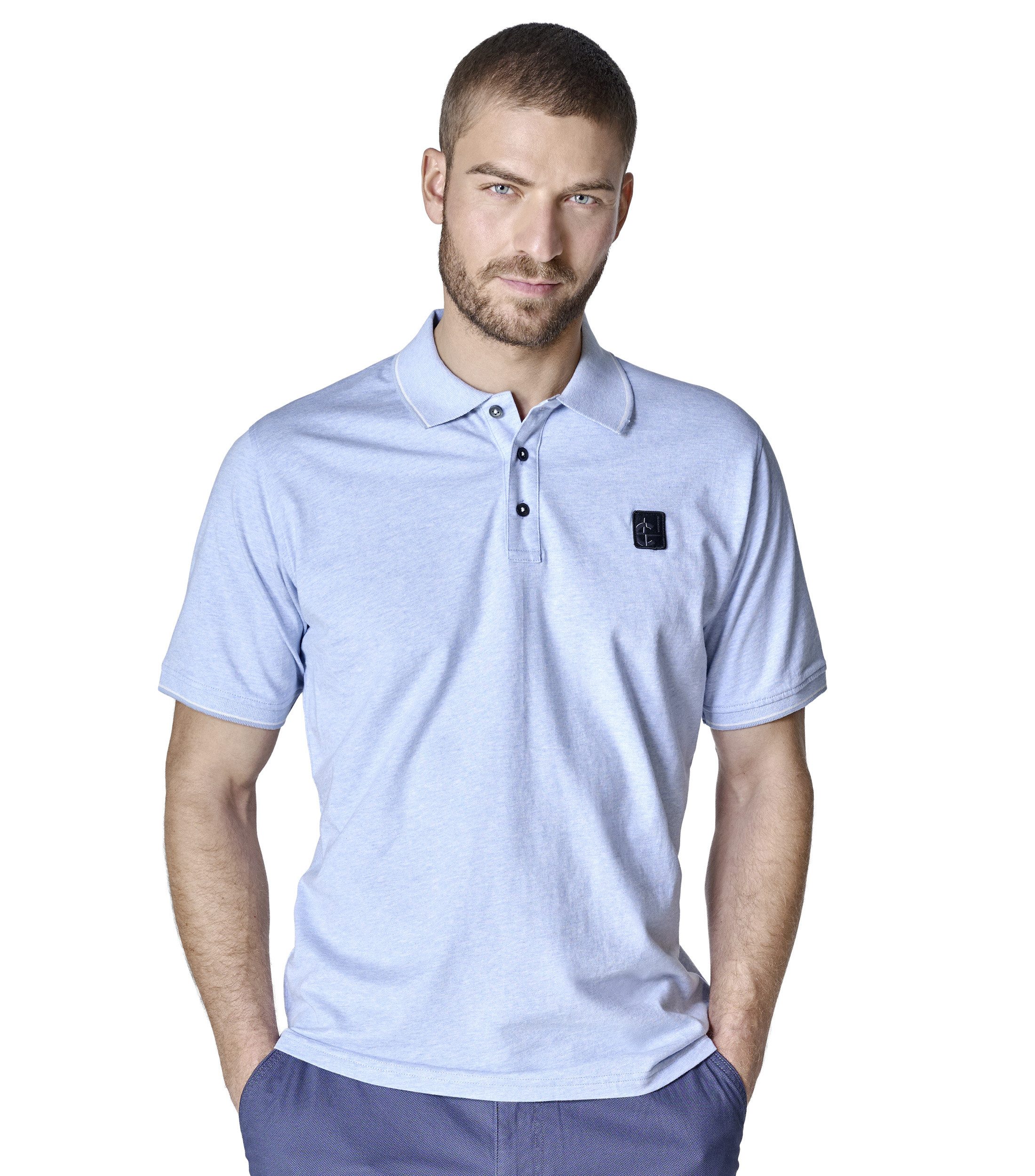 CASAMODA Poloshirt CASAMODA Polo-Shirt uni