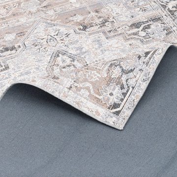Orientteppich Vintage Designerteppich Finesse Orient Keshan, Pergamon, Rechteckig, Höhe: 4 mm