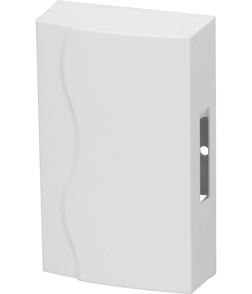 Heidemann Türklingel Heidemann Zweiklang-Gong Wave 230V reinweiß