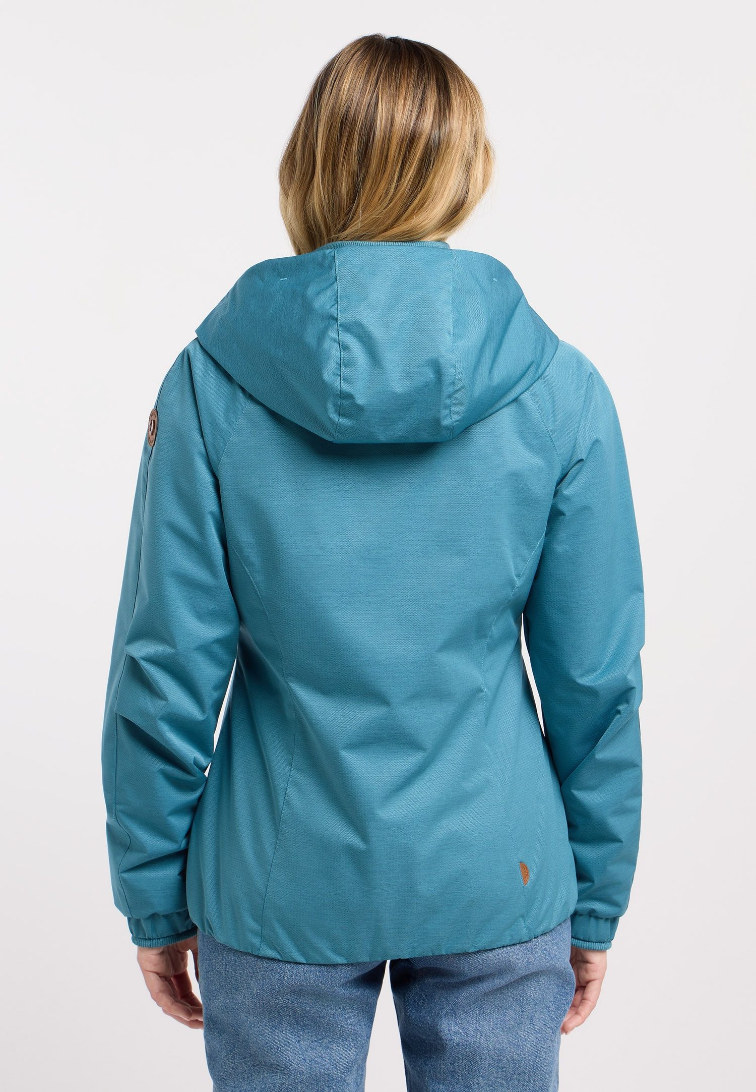 Ragwear Outdoorjacke DIZZIE Wasserabweisend mit Kordelzug am Saum und Reißverschlusstaschen