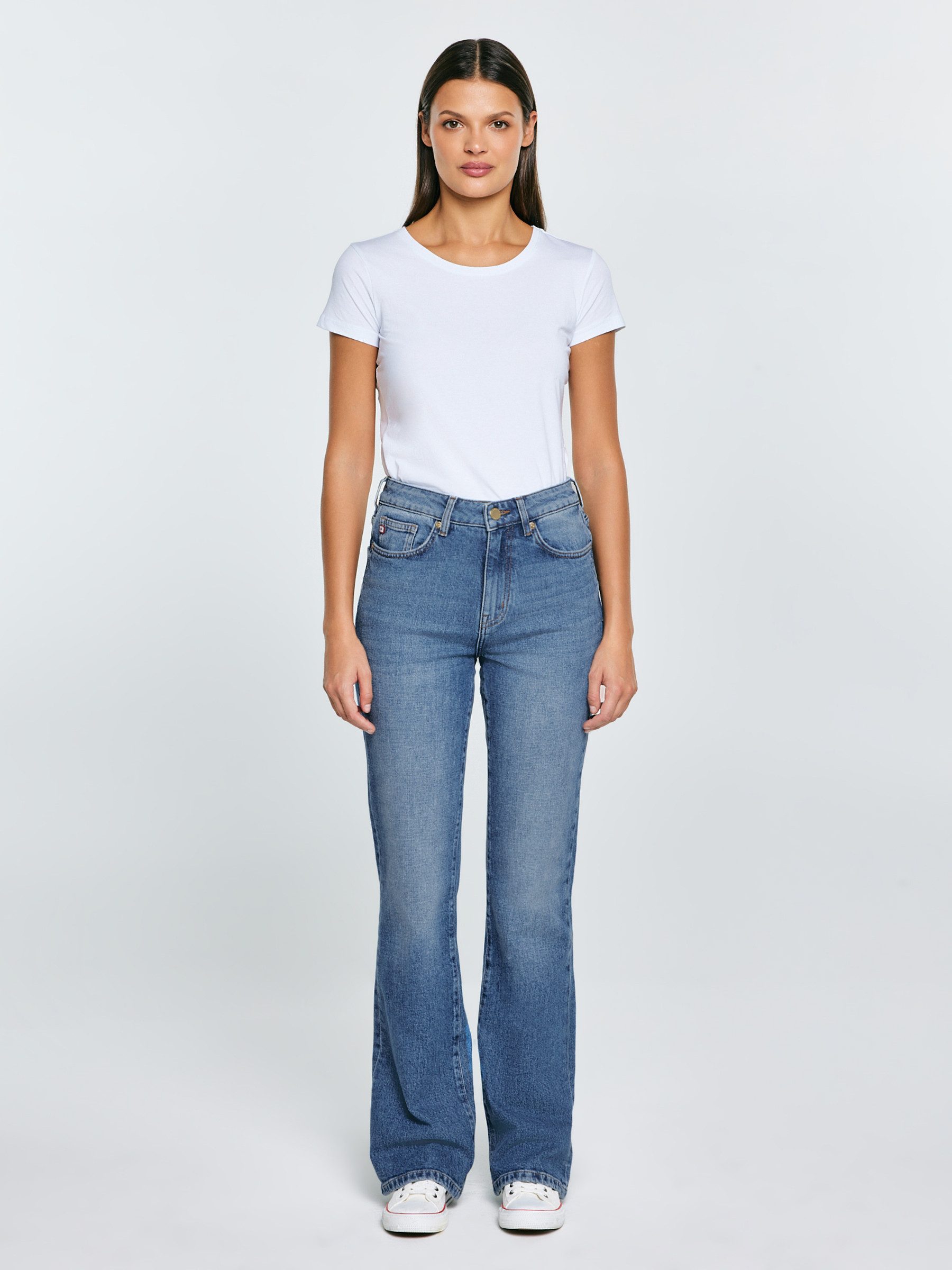 BIG STAR Bootcut-Jeans CHIARA hohe Leibhöhe günstig online kaufen