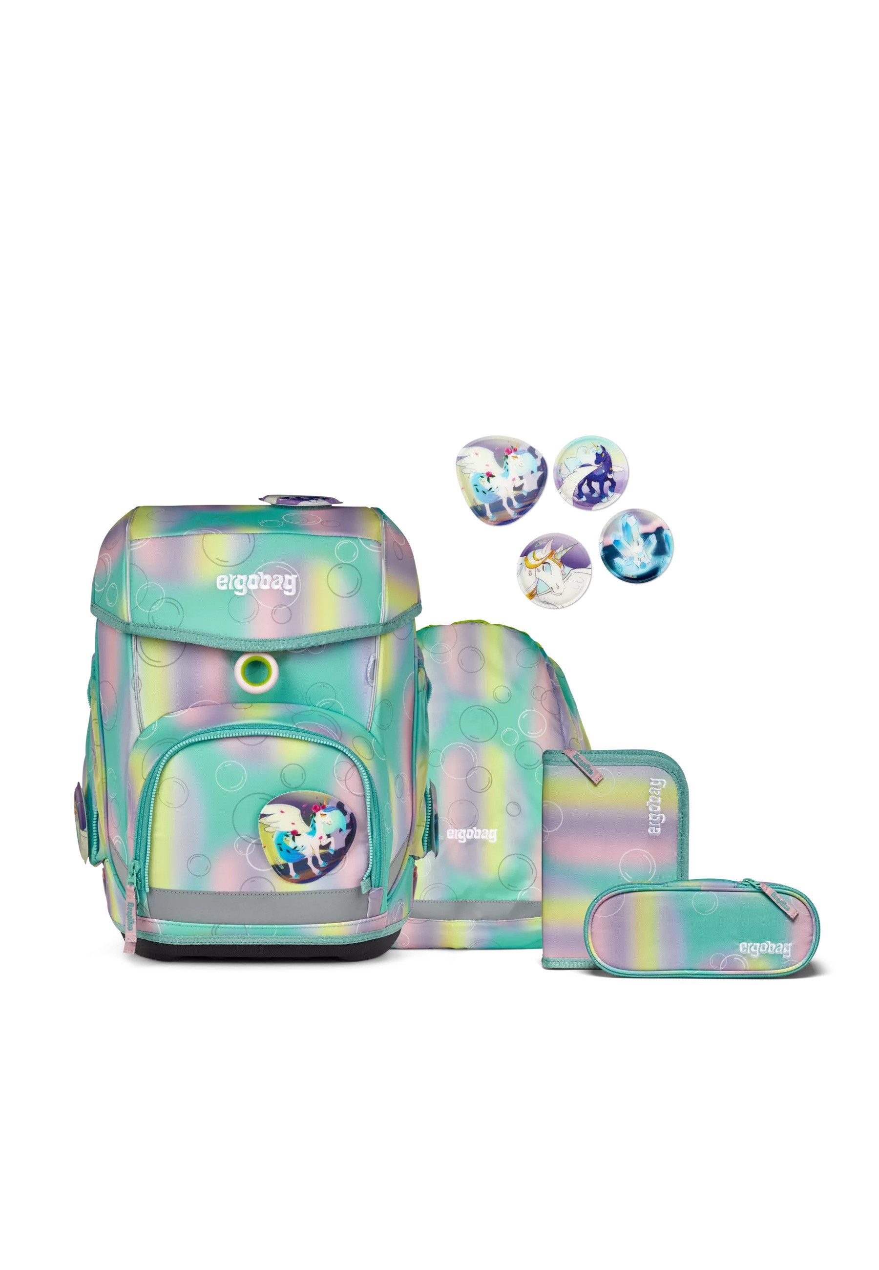 ergobag Ранцы cubo Set (5-tlg., 5-teiliges Set)