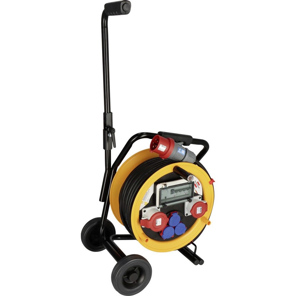 Brennenstuhl Brennenstuhl 1319200010 Kabeltrommel 30 m Schwarz CEE-Stecker 32 A 5po Kabeltrommel (Kabellänge 30.00 m)