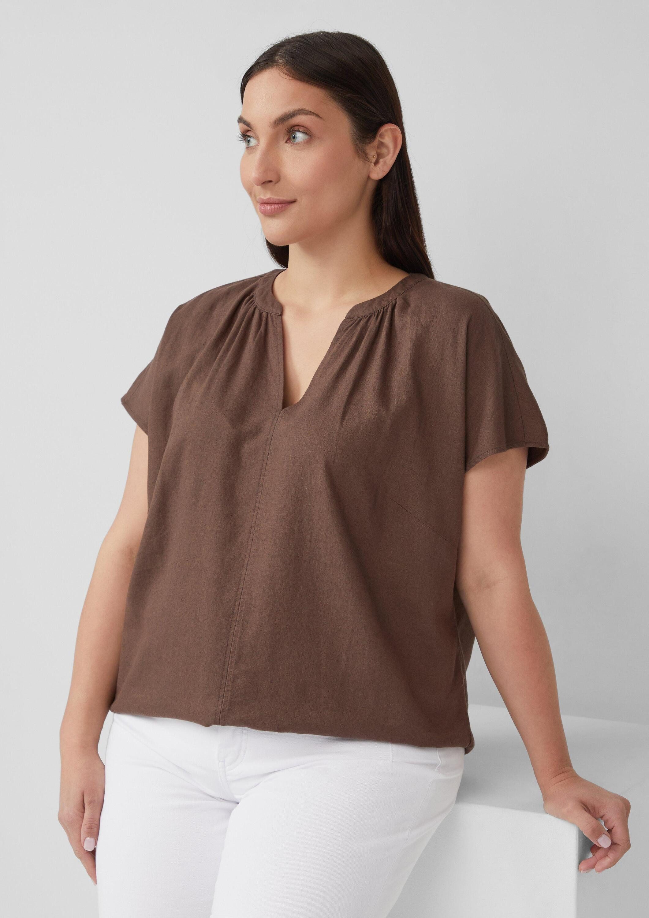Kurzarmbluse Bluse