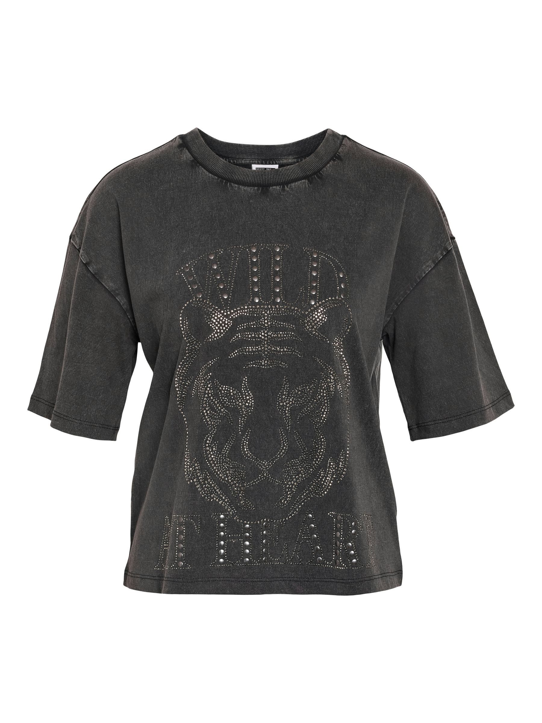 Noisy may T-Shirt Vintage Denim Mit günstig online kaufen